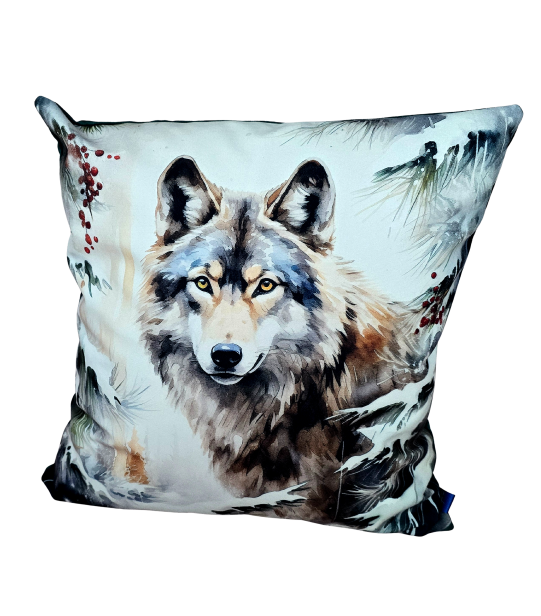 Poszewka dekoracyjna na jaśka – Wilk