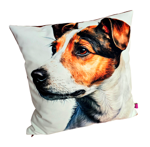 Poszewka dekoracyjna na jaśka – Jack Russell Terrier w klasycznej odsłonie