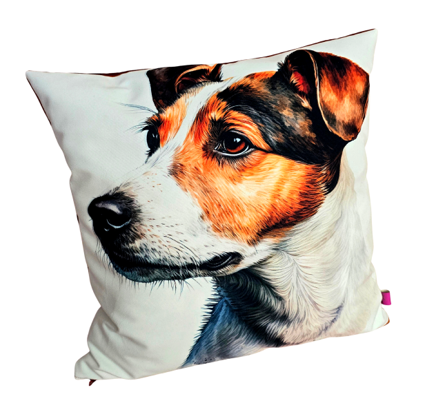 Poszewka dekoracyjna na jaśka – Jack Russell Terrier w klasycznej odsłonie